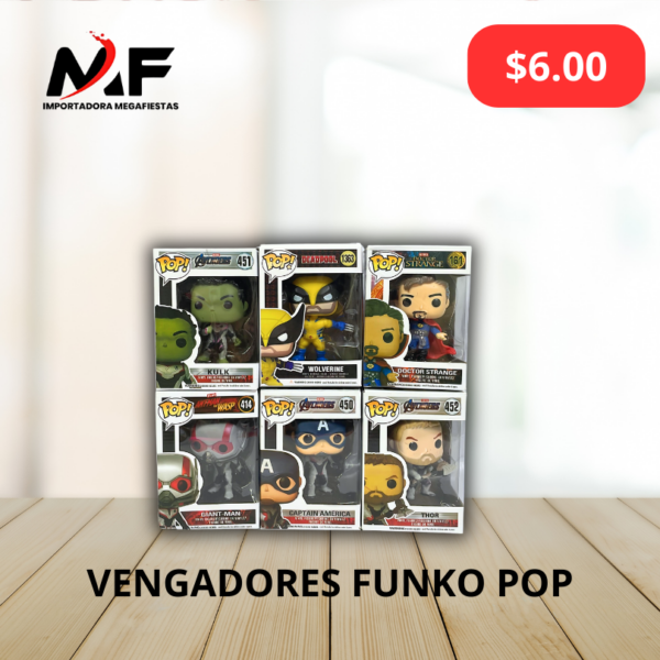 VENGADORES FUNKO POP